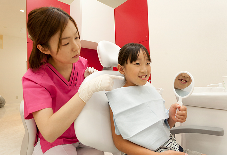 お子様一人ひとりのペースに合わせた治療